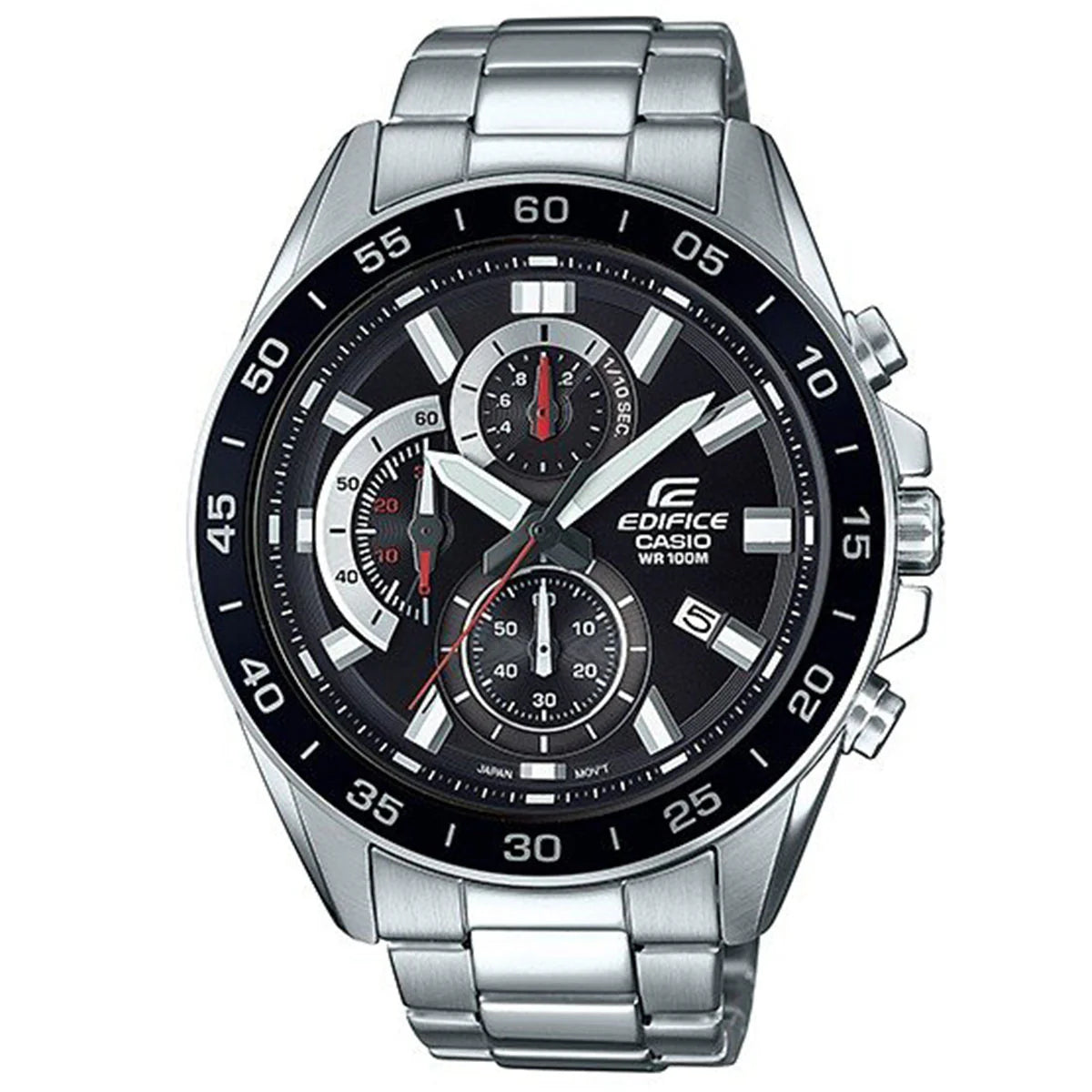 Casio Edifice Men’s Stainless Steel Chronograph Watch EFV-550D-1AVUDF