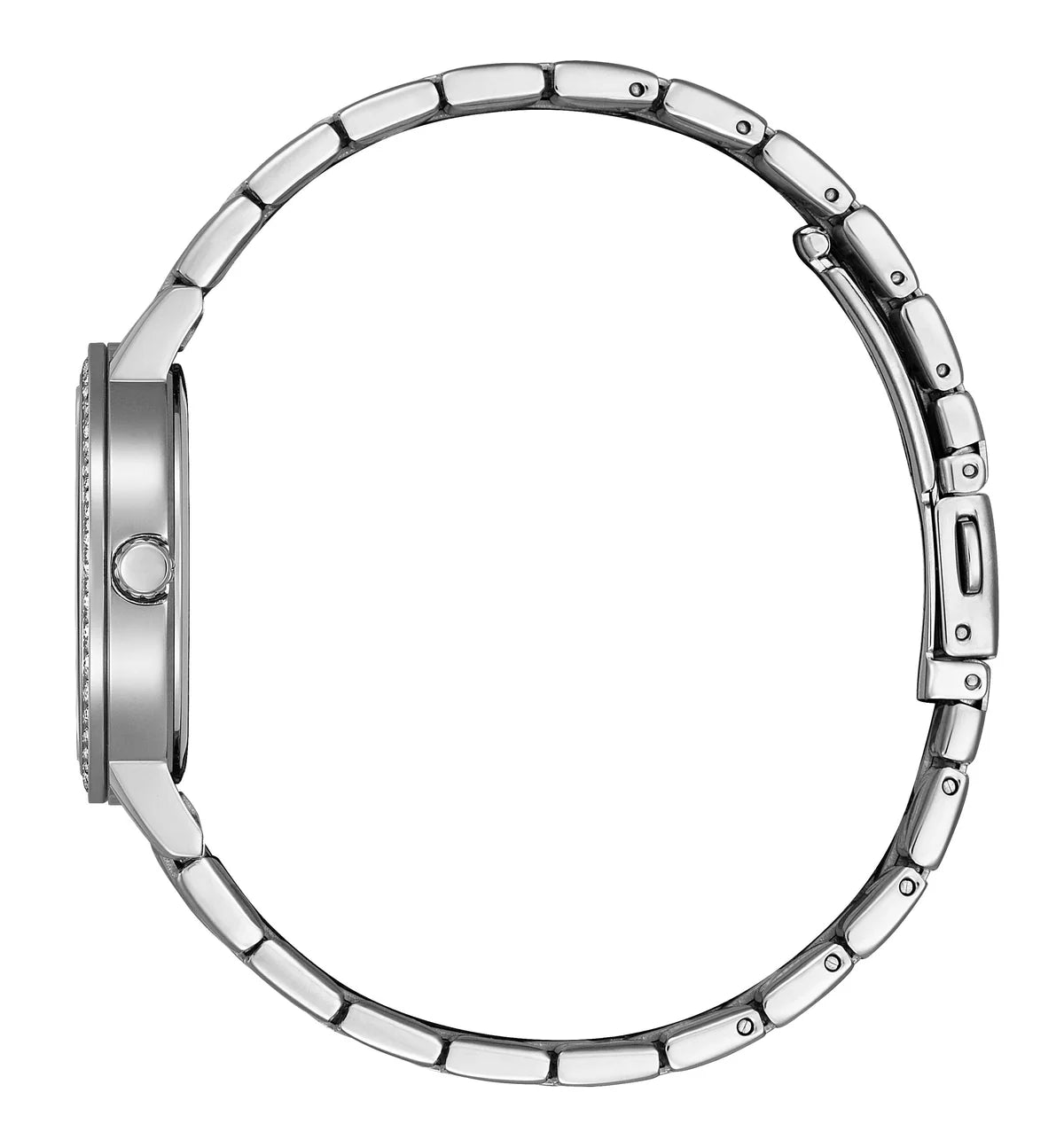 ساعة سيتيزن كوارتز للنساء بسوار من الستانلس ستيل وميناء تركوازي EL3100-55Z