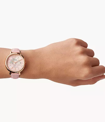 Fossil Leather Analog Women’s Watch