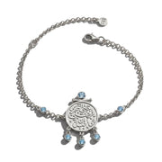 Arabic Style “Hatta Al-Qamar Yurafiqni Ila An Asil” Bracelet 925 Silver