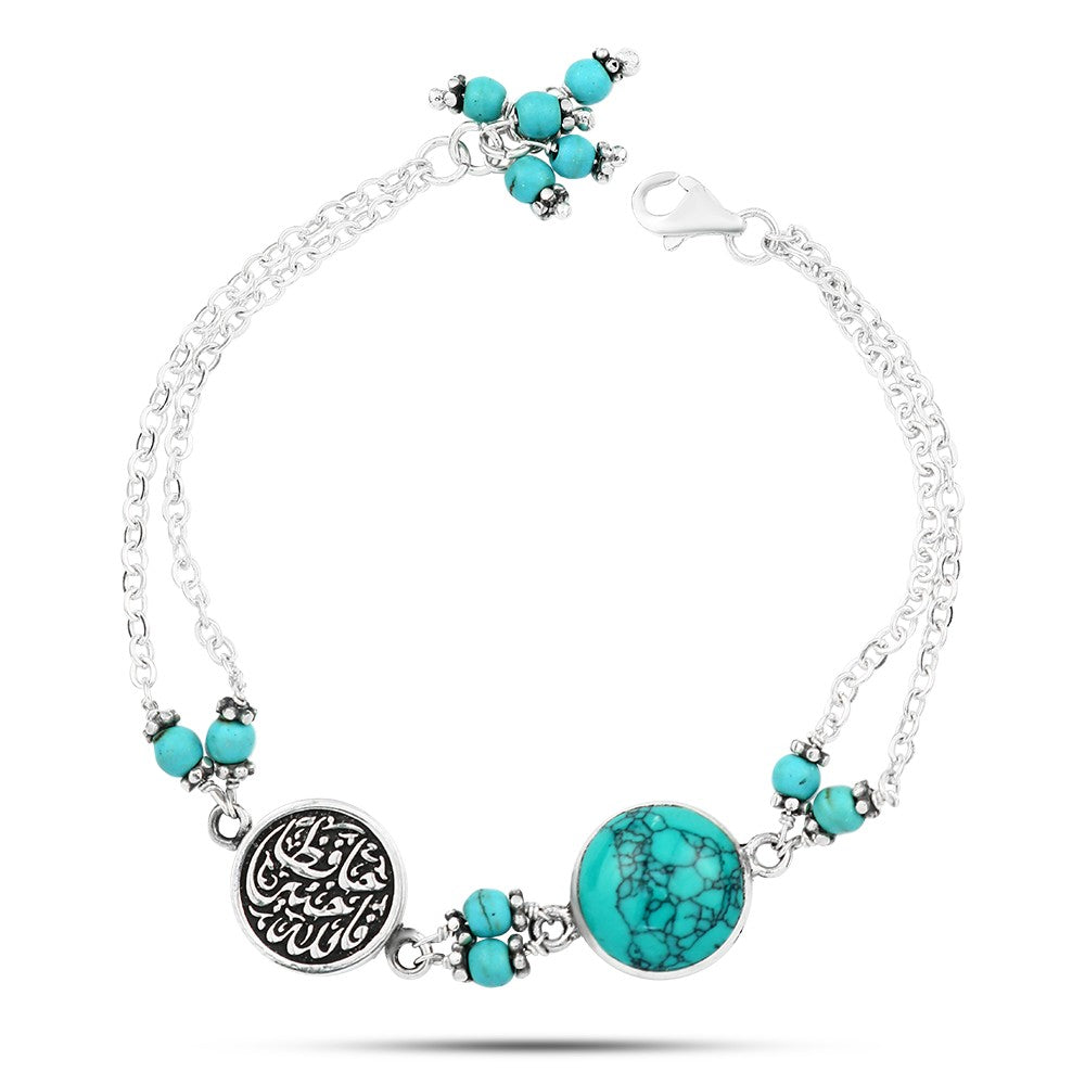 انسيال فضه مصري حريمي عيار 925 (فالله خير حافظا)