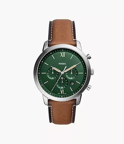 FS5963 - Fossil Men's Chronograph Watch with Leather Strap
