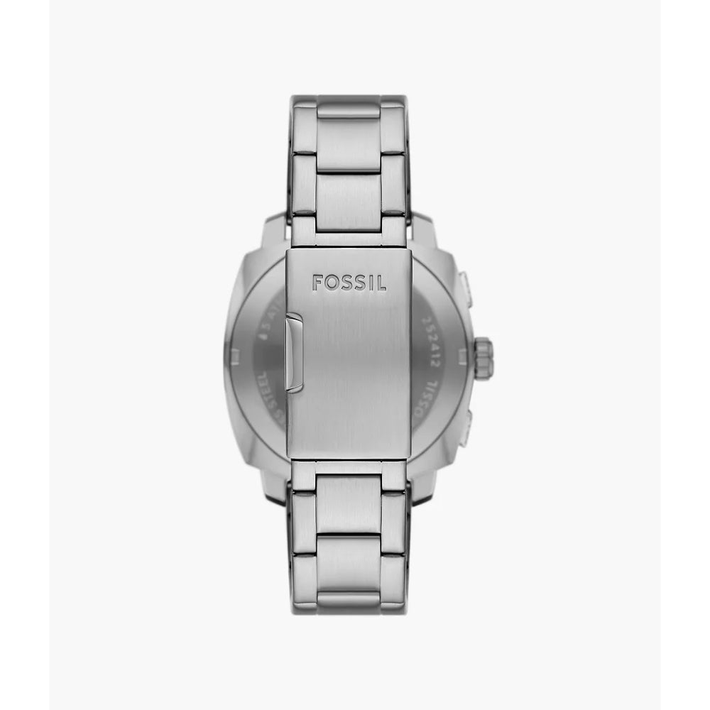 Fossil Machine Chronograph Stainless Steel Watch, Black Dial, - FS6095