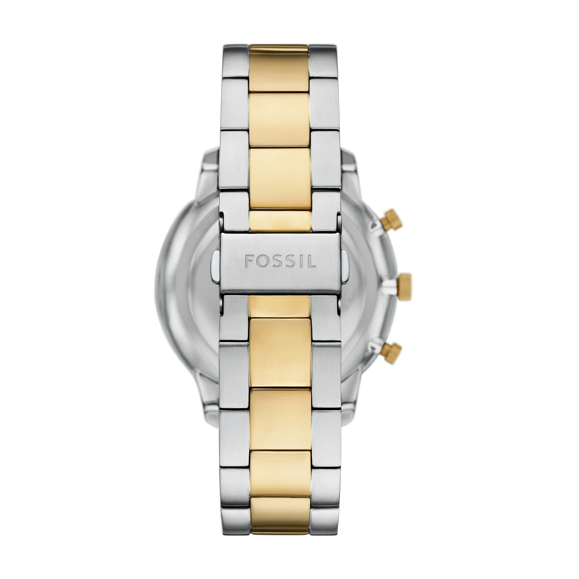 Fossil Men Neutra Chronograph Two-Tone Stainless Steel Watch-FS6112