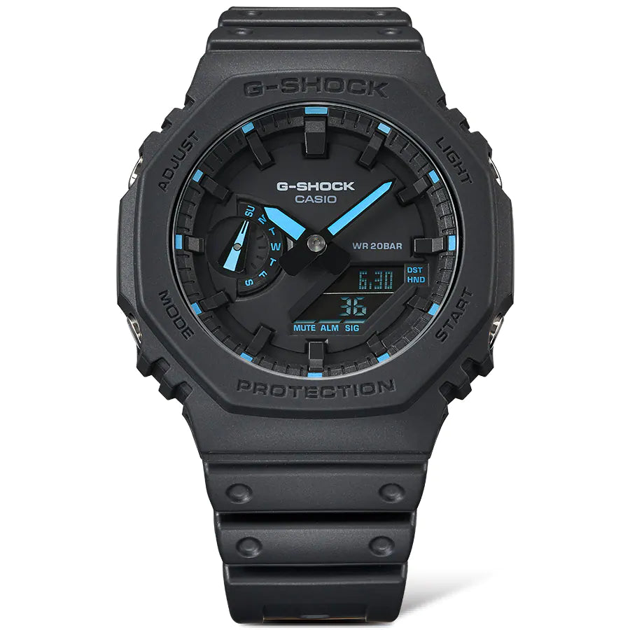 Casio G-Shock Men's Digital + Analog Casual Sports Watch with Rubber Strap