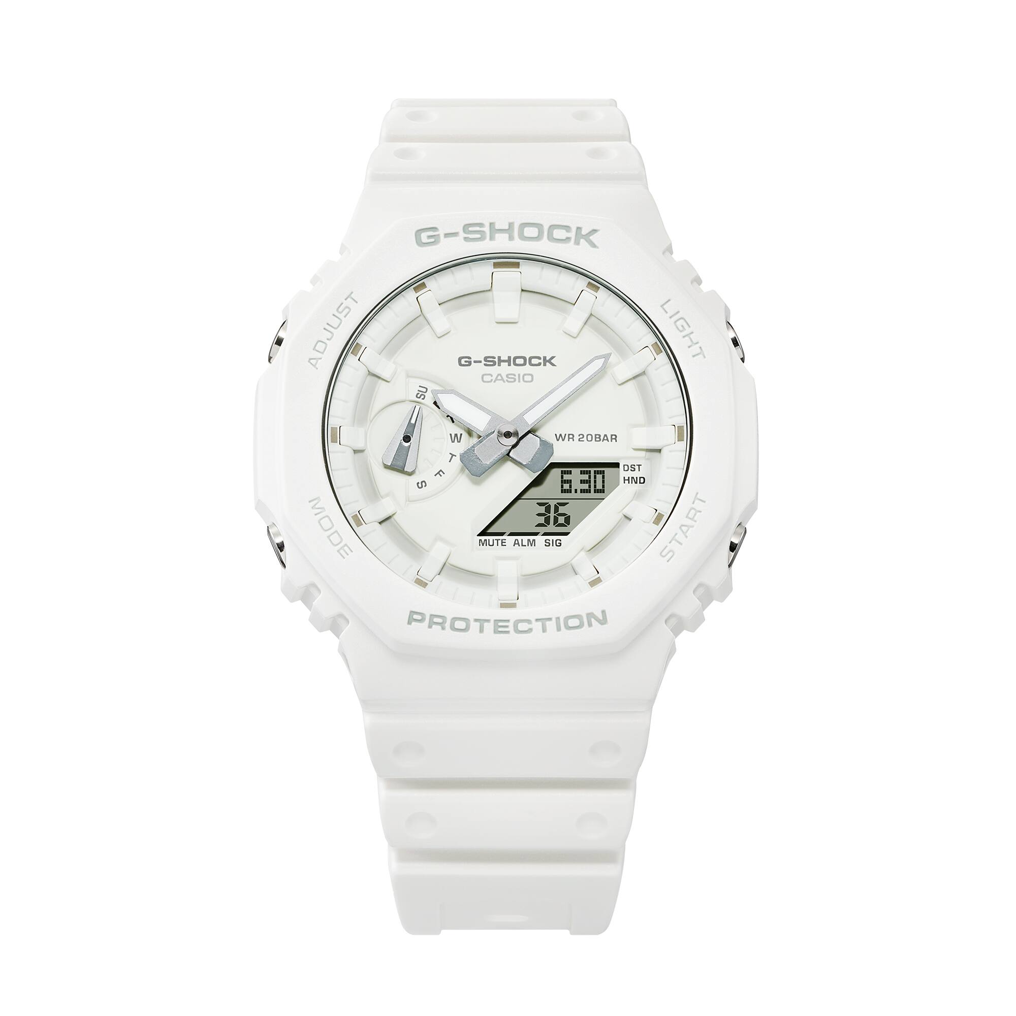 GA-2100-7A7DR - Casio G-Shock Men's Digital Sporty Casual Watch with Resin Strap