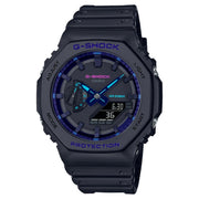 GA-2100VB-1ADR – ساعة يد كاسيو جي شوك ديجيتال أنالوج مقاومة للصدمات بسوار رزين وتصميم بنفسجي مميز للرجال