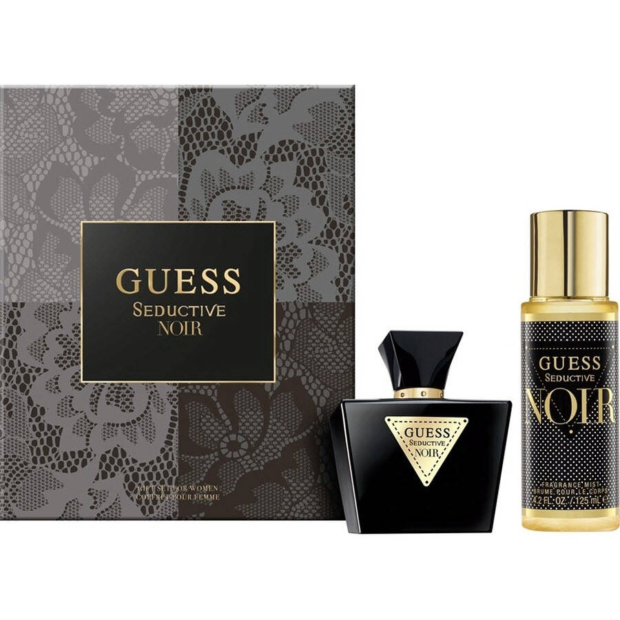 GUESS Seductive Noir Women Gift Set – EDT 75ml + Body Mist 125ml