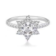 Snowflake 925 Silver Ring