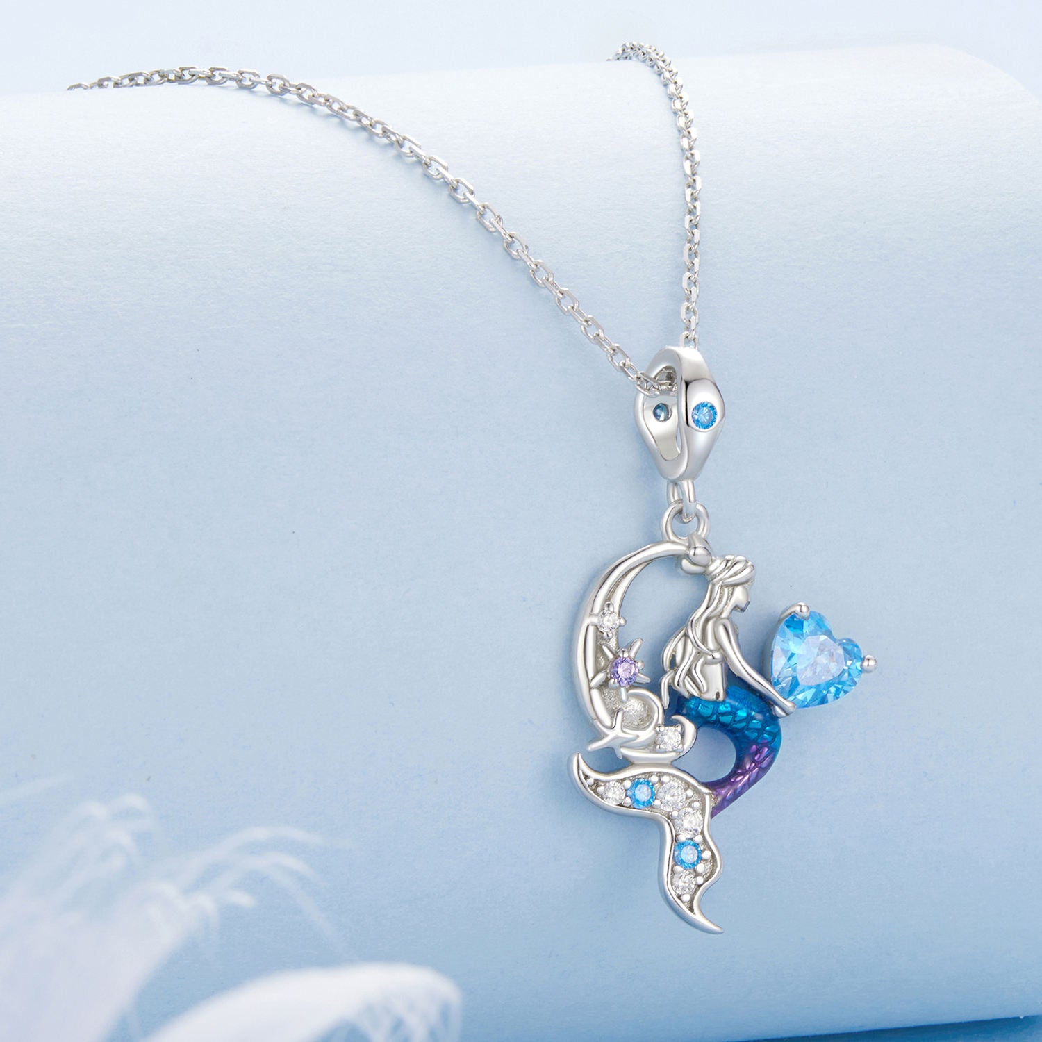 Mermaid 925 Silver Necklace