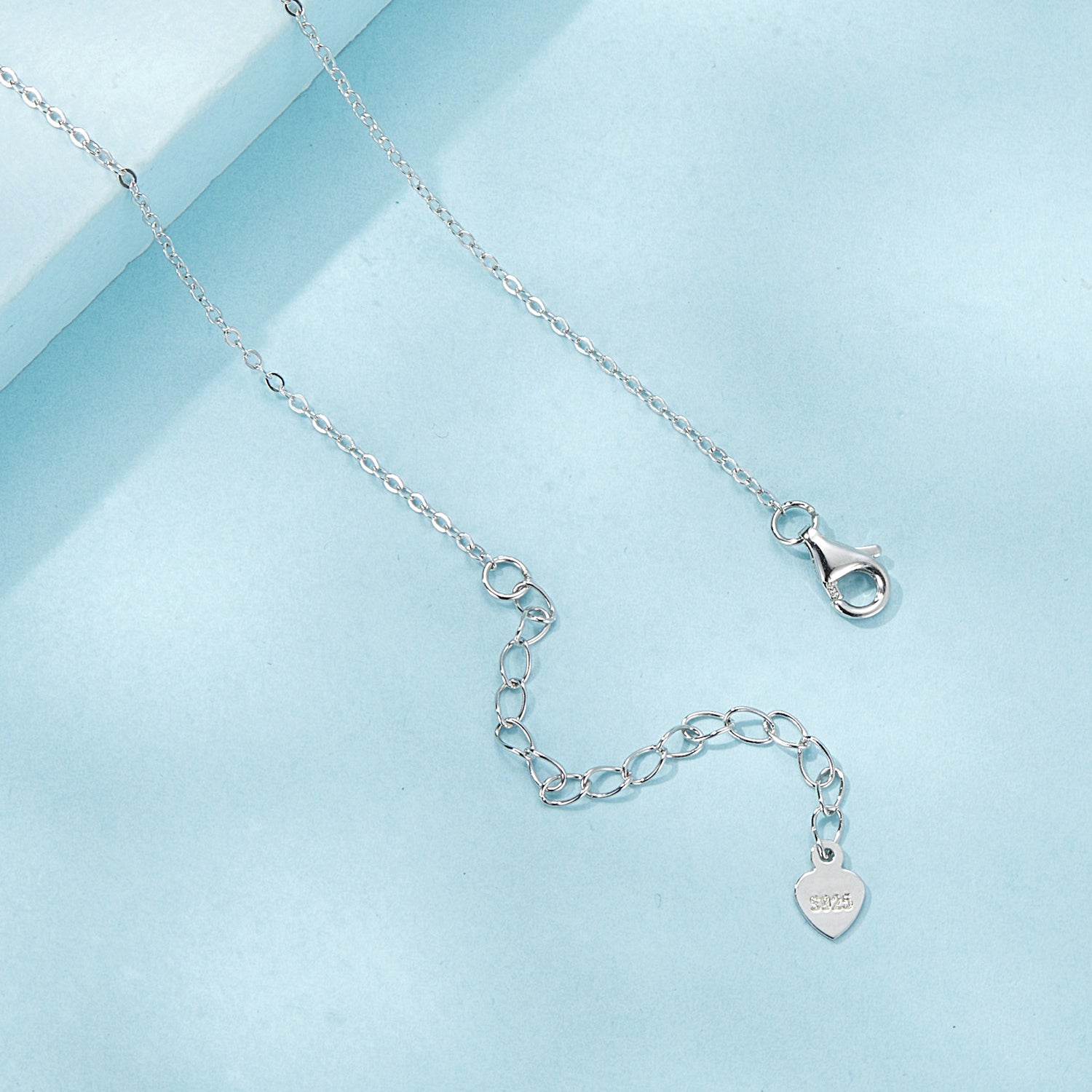 925 Silver Lotus Flower Necklace