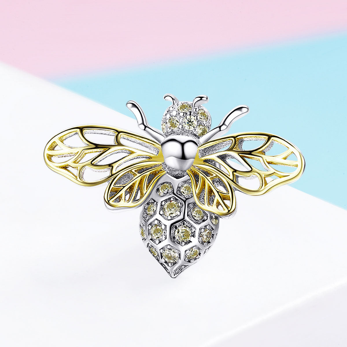 Bee 925 Silver Bracelet Charm
