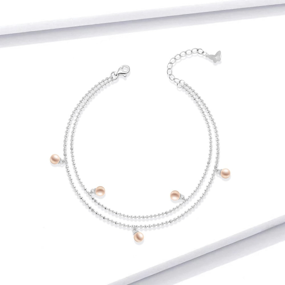 925 sterling silver pearl necklace