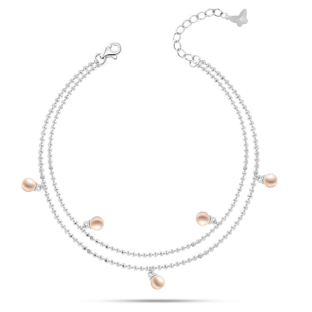 925 sterling silver pearl necklace