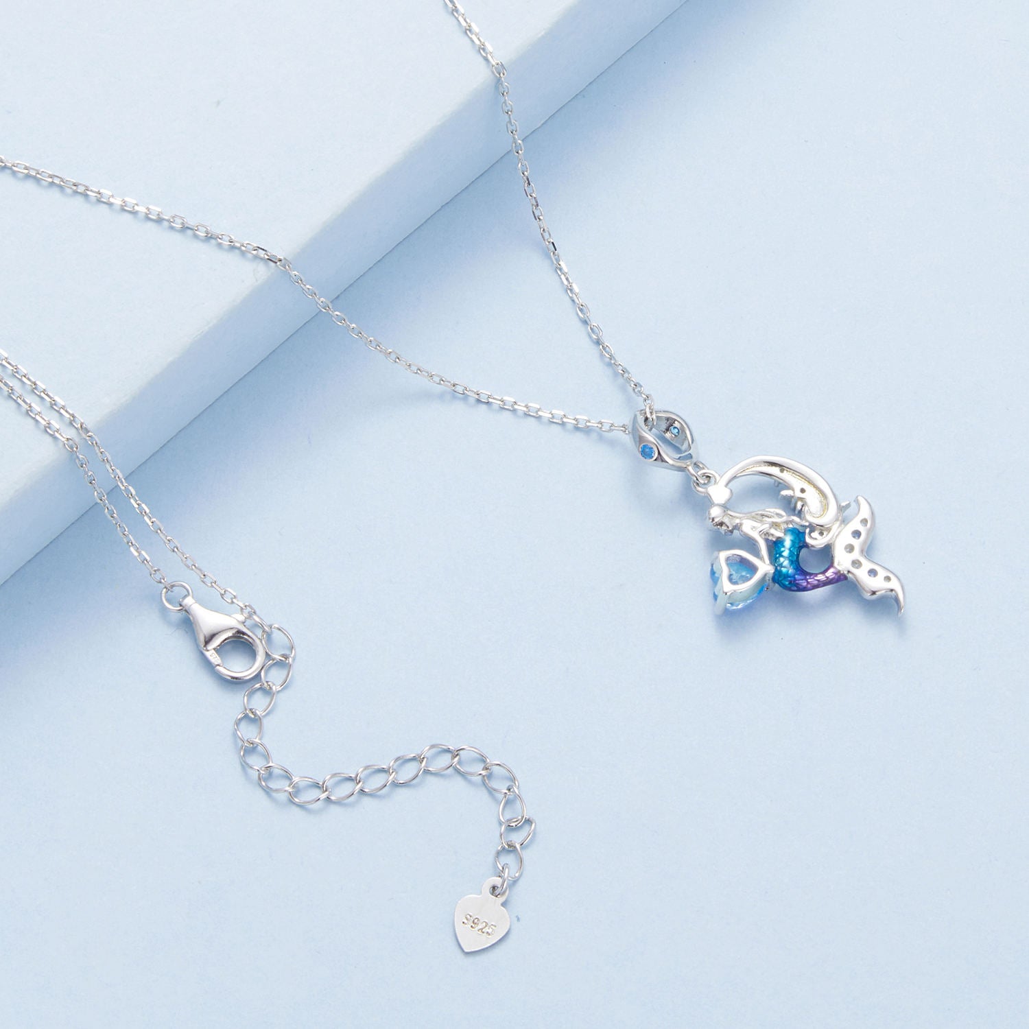 Mermaid 925 Silver Necklace