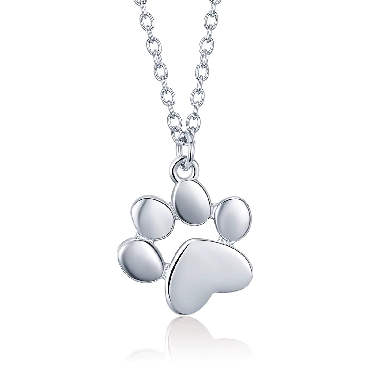 Cat Paw 925 Silver Necklace