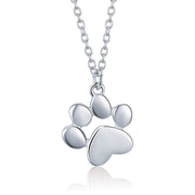 Cat Paw 925 Silver Necklace