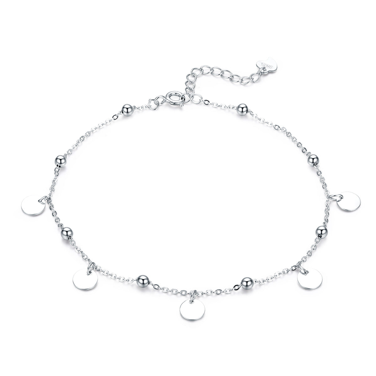"Simple Elegance" 925 Silver Anklet 