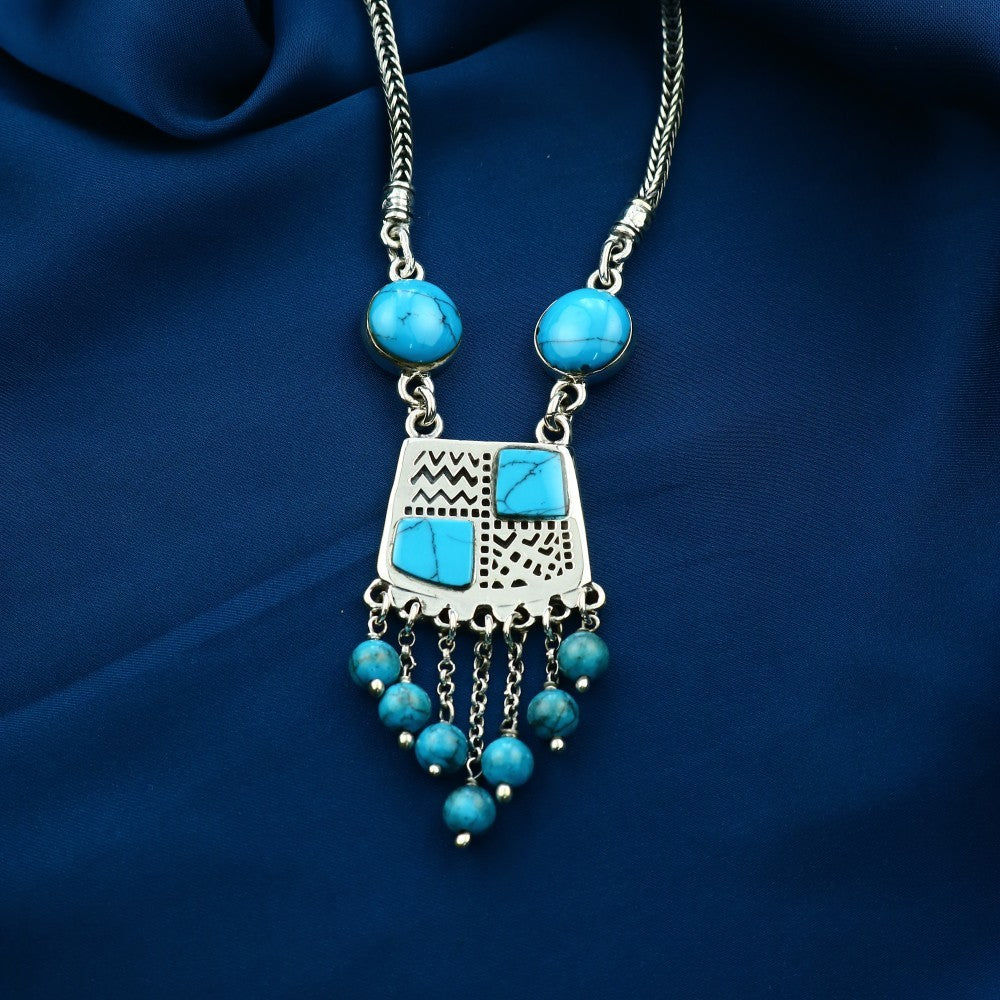 RNT6-S - Women's Egyptian 925 Sterling Silver Necklace
