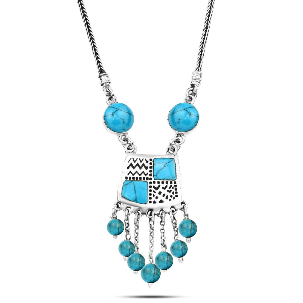 RNT6-S - Women's Egyptian 925 Sterling Silver Necklace