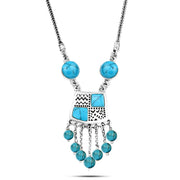 RNT6-S - Women's Egyptian 925 Sterling Silver Necklace