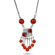 RNA6-S - Women's Egyptian 925 Sterling Silver Necklace