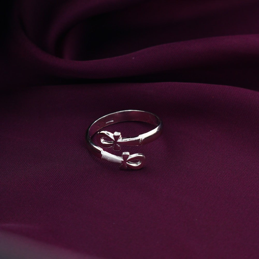 Key Of Life 925 Egyptian Silver Ring