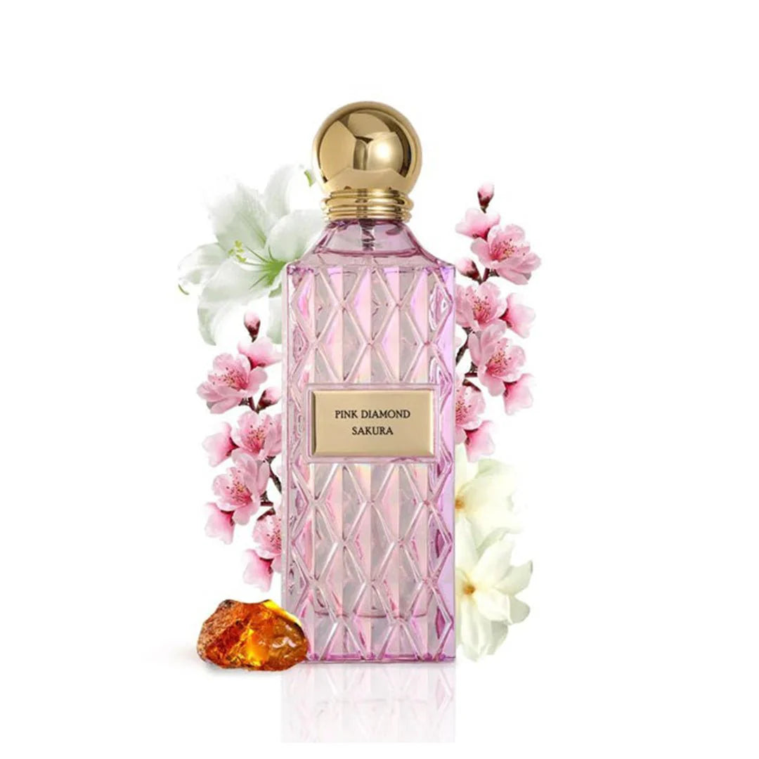 Pink Diamond Sakura by Ibrahim Al Qurashi – Eau de Parfum 150ml