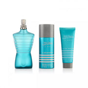 Jean Paul Gaultier Le Male Gift Set for Men – Eau de Toilette + Deodorant Spray + Shower Gel
