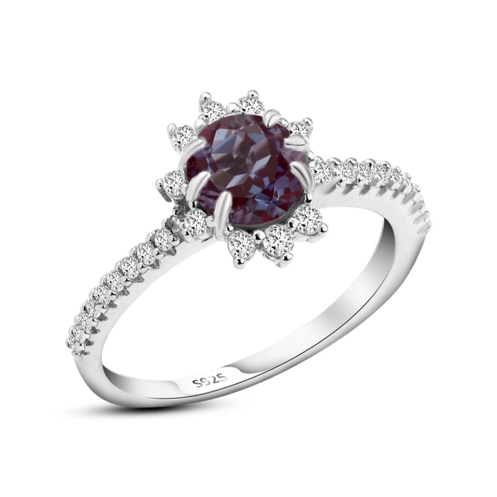 Alexandrite 925 Silver Ring