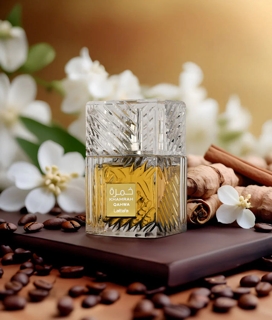 Khamrah Qahwa Perfume by Lattafa for Unisex - 100ml, Eau de Parfum