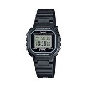 Casio Women's Digital Watch – Digital Display, Black Case and Resin Strap