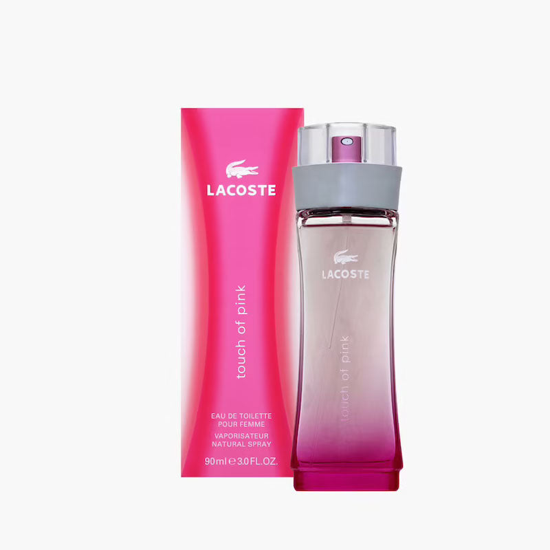 عطر تاتش اوف بينك من لاكوست للنساء - او دو تواليت ، 90 مل