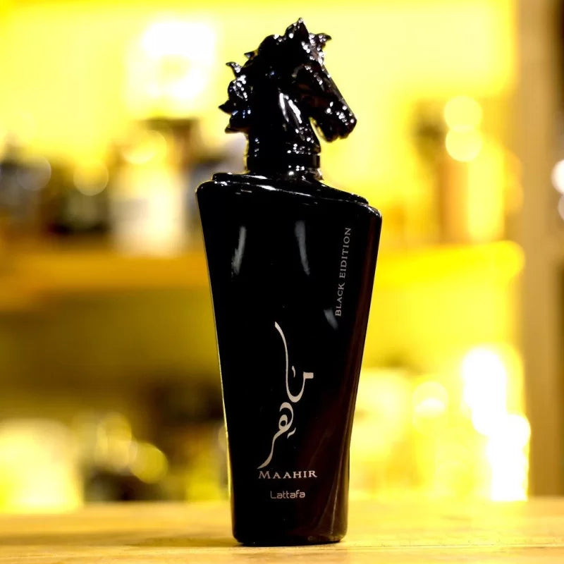 عطر ماهر بلاك ايديشن من لطافة للجنسين , او دو بارفان - 100مل