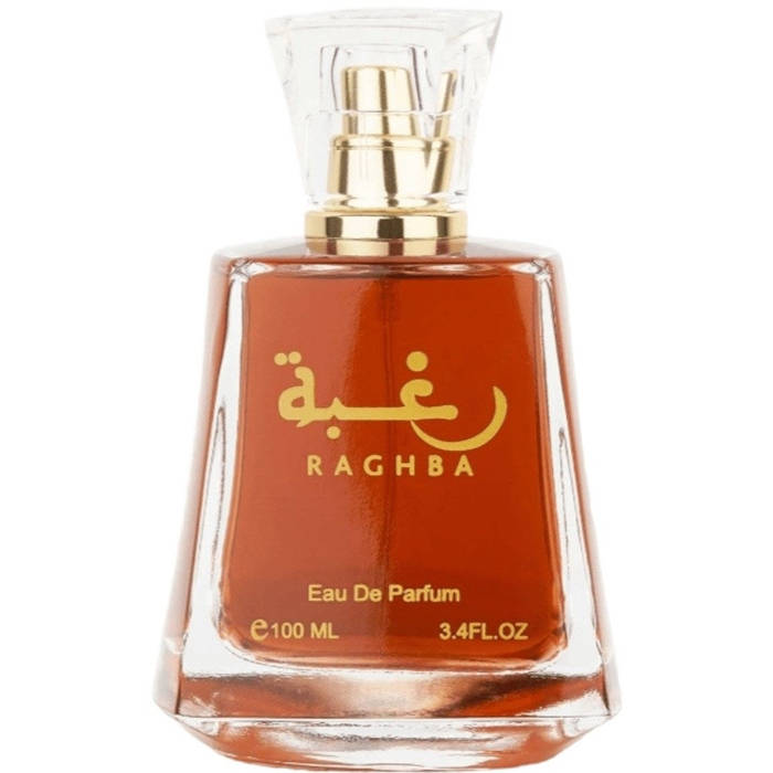 Raghba Unisex Set (100ml Perfume + Deodorant) Eau de Parfum by Lattafa