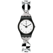 Swatch Blackiniere Women's Multicolored Stainless Steel Watch - LB185G