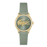 Lacoste Crocodelle Green Rubber Green Dial For Women Watch - 2001481