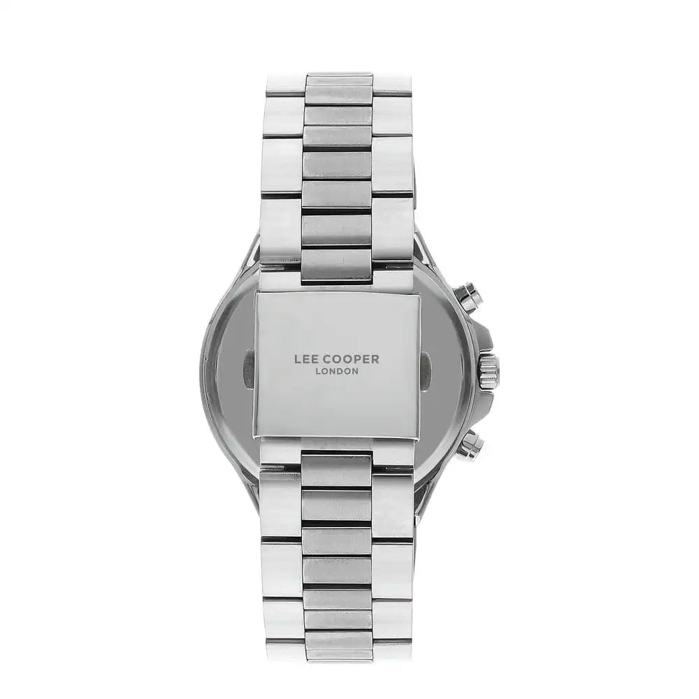 ساعة يد لي كوبر أنالوج بسوار ستانلس ستيل للرجال