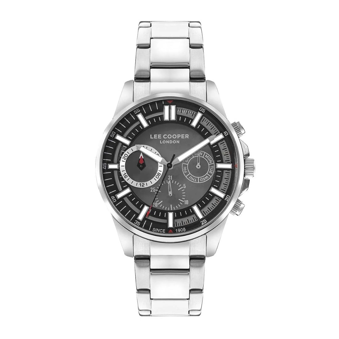 LC07817.350 - Lee Cooper Men's Multifunction Stainless Steel Watch 