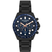 ساعة يد لي كوبر متعددة الوظائف بسوار ستانلس ستيل للرجال