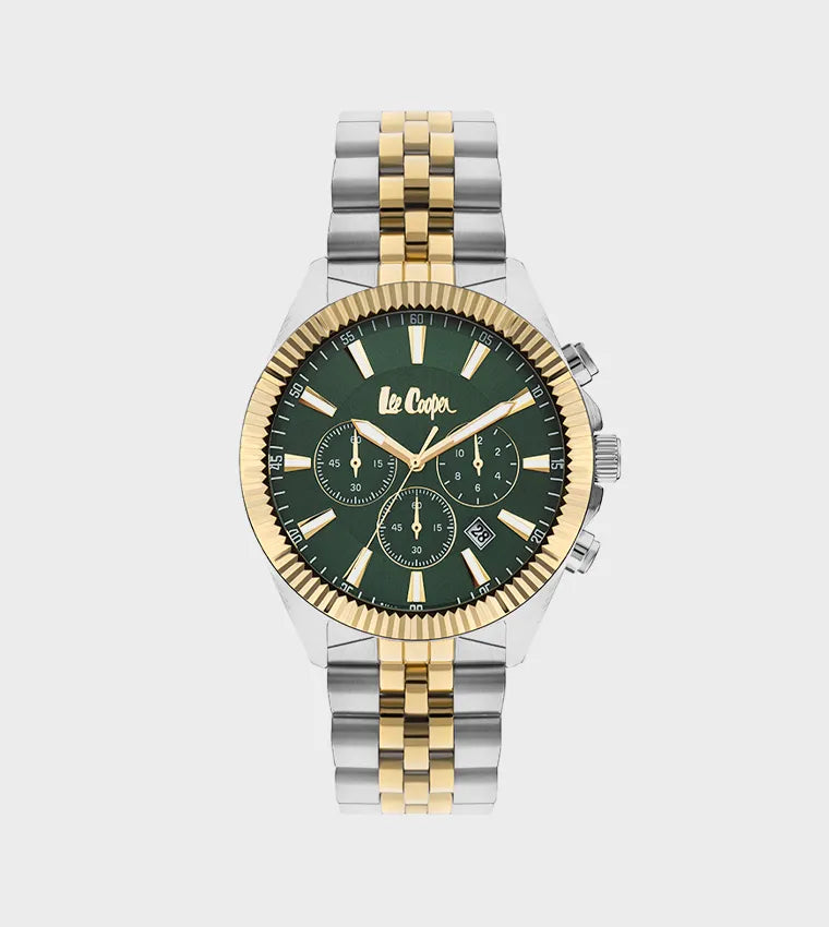 LEE COOPER Stainless Steel Chronograph Men’s Watch