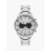 ساعة لي كوبر رجالي متعددة الوظائف بمينا فضي – LC07846.330