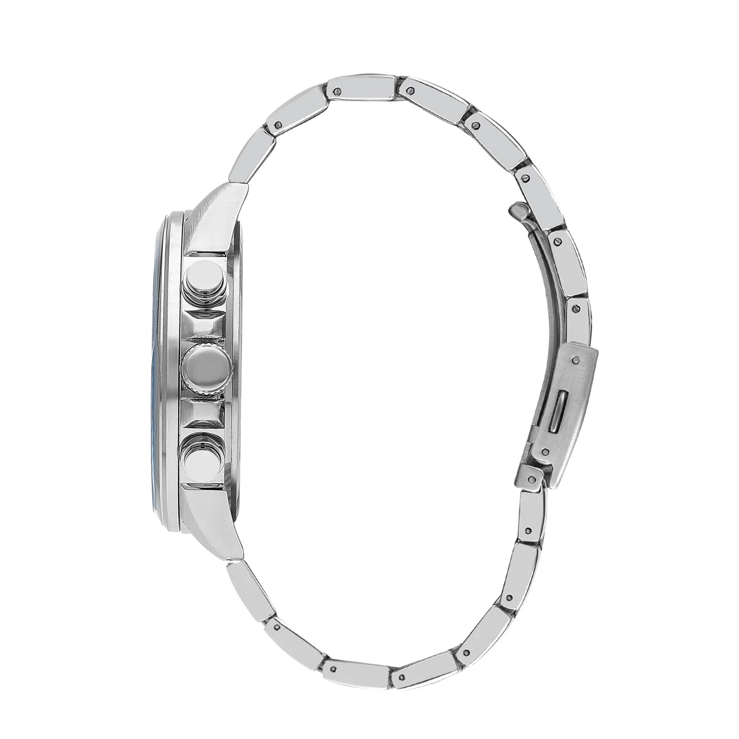 ساعة لي كوبر رجالي متعددة الوظائف بمينا سوداء – LC07846.350