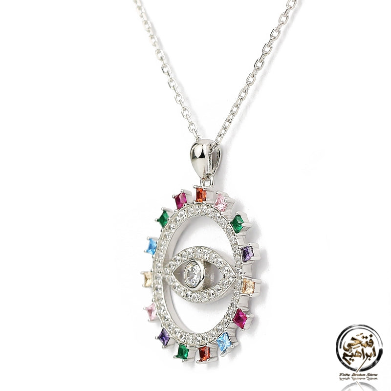 LNC039 - 925 sterling silver stars necklace