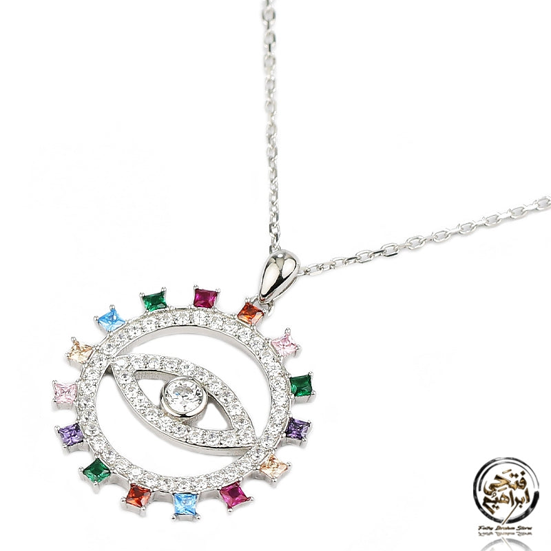 LNC039 - 925 sterling silver stars necklace