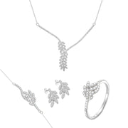 Dew Branches Set - 925 Italian Silver