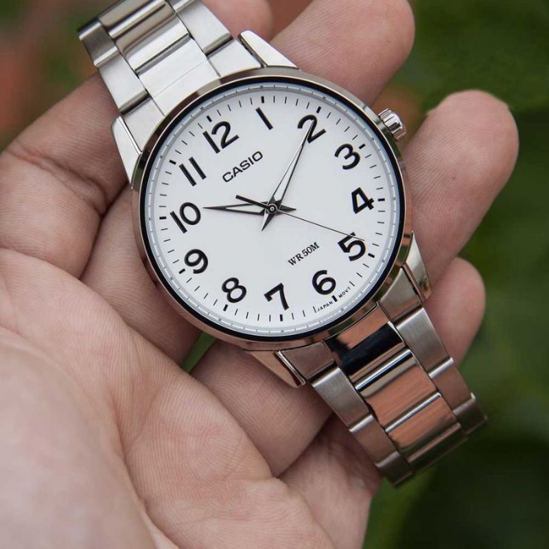 LTP-1303D-7BVDF - Casio Women's Stainless Steel Watch