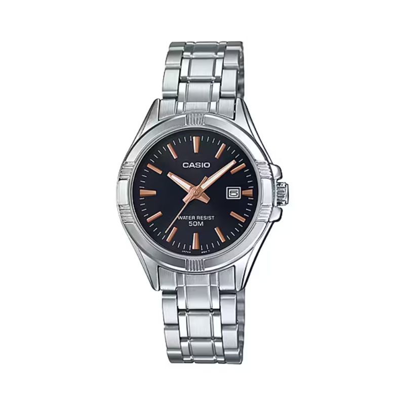 LTP-1308D-1A2VDF - Casio Women's Stainless Steel Watch