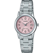 Casio LTP-V002D-4BUDF Analog Dial Metal Band Watch for Women