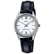 LTP-V005L-7B2UDF - Casio Women's Analog Watch with Leather Strap